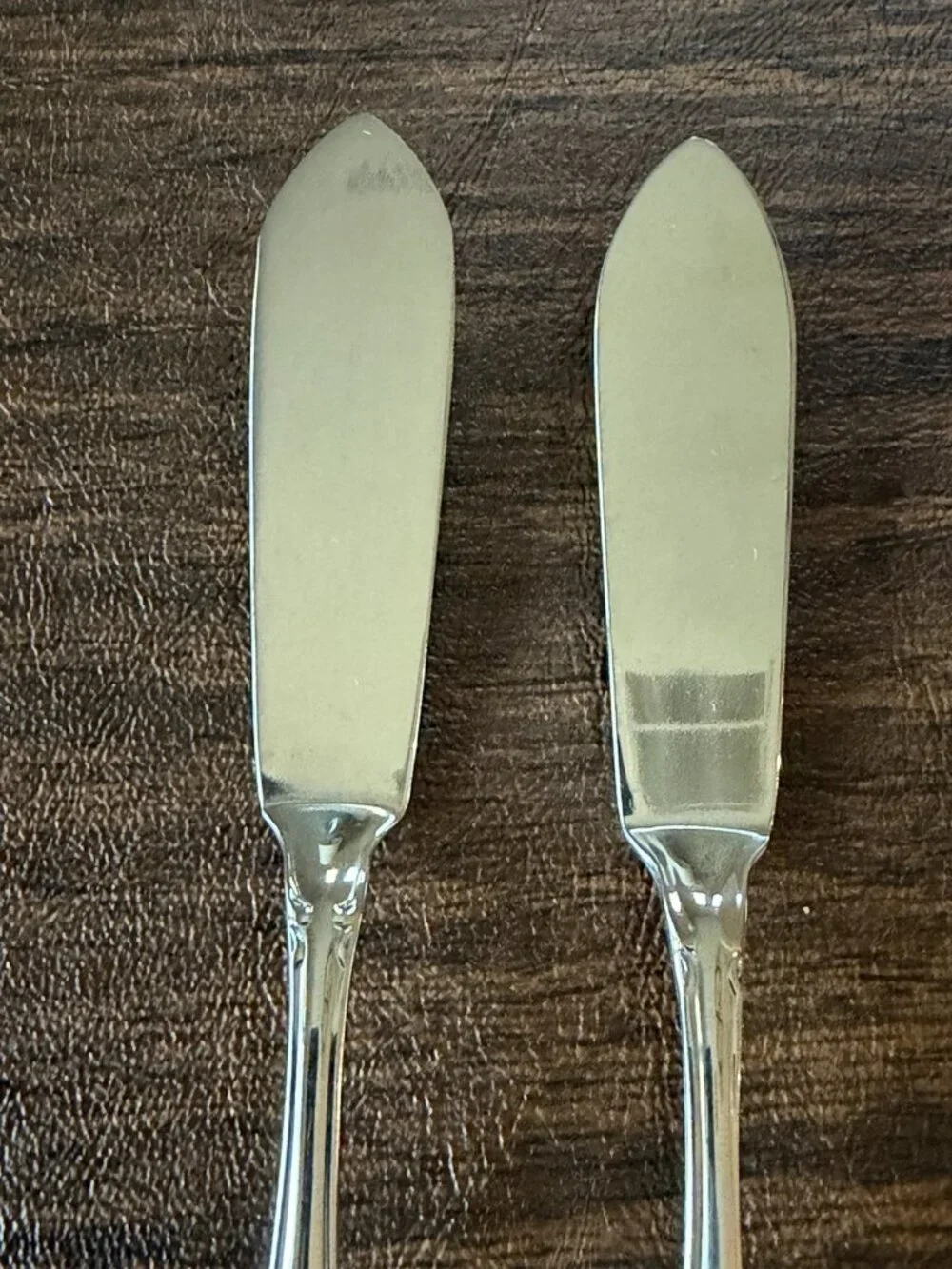 Set of 2 Oneida Community Chatelaine Stainless Master Butter Knives Flatware